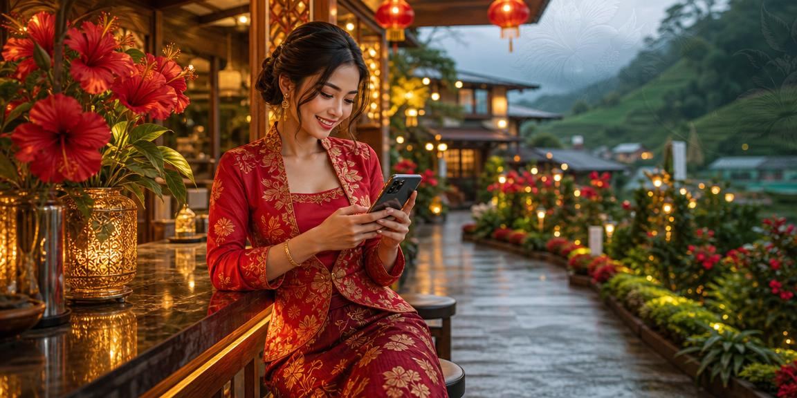 Malaysian users use their smartphones to access Live Casino on mobile